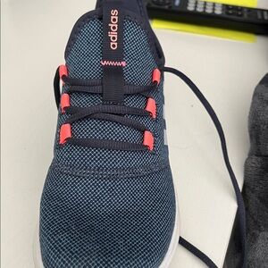 Adidas Blue and Pink Athletic Shoes